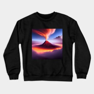 Energetic Volcano Crewneck Sweatshirt